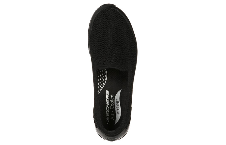 (W) Skechers Arch Fit Flex-Sweet Jazz Slip-On Shoes Black 圖 4