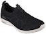 (W) Skechers Arch Fit Flex 'Hitam Putih' 100285-BKW