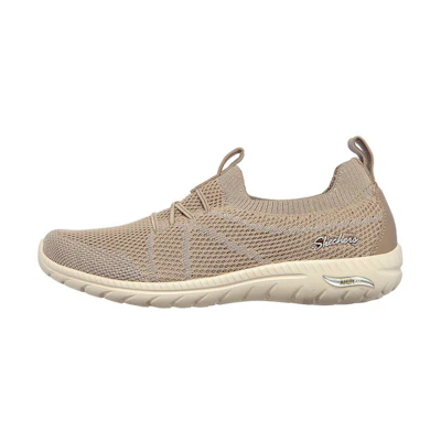(W) Skechers Arch Fit Flex 'Grey Brown'