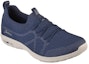 Lookbook (W) Skechers Arch Fit Flex 'Navy' Lelaki Biru Tua 100285-NVY