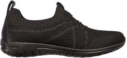 Order (Women) Skechers Arch Fit Flex 'Simplified Casual Low-Top Slip-On Black' 100285-BBK