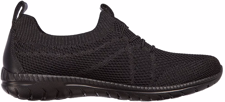 (Women) Skechers Arch Fit Flex 'Simplified Casual Low-Top Slip-On Black' 100285-BBK Order (Women) Skechers Arch Fit Flex 'Simplified Casual Low-Top Slip-On Black' 100285-BBK