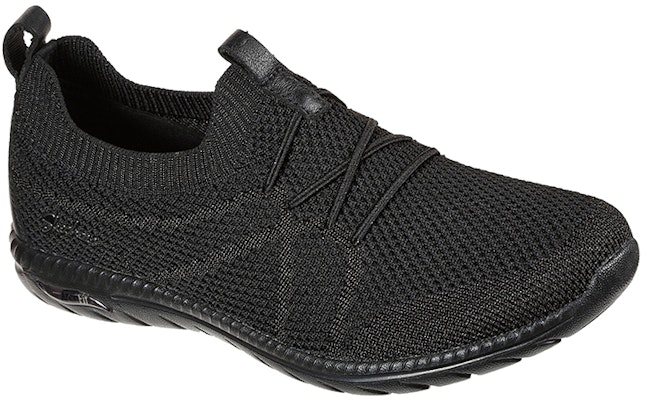 (Women) Skechers Arch Fit Flex 'Simplified Casual Low-Top Slip-On Black' 100285-BBK Lookbook (Women) Skechers Arch Fit Flex 'Simplified Casual Low-Top Slip-On Black' 100285-BBK