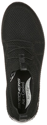 (W) 斯凯奇 Arch Fit Flex 简约休闲黑色低帮一脚蹬 100285-BBK Shop (W) 斯凯奇 Arch Fit Flex 简约休闲黑色低帮一脚蹬 100285-BBK
