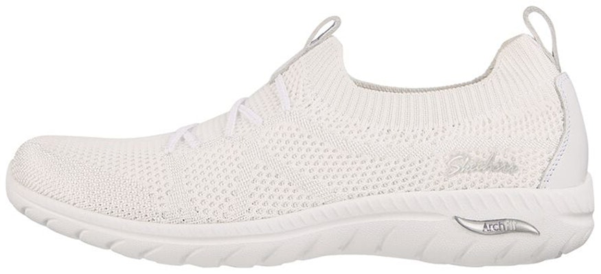 (Women) Skechers Arch Fit Flex 'White' 100285-WHT Buy (Women) Skechers Arch Fit Flex 'White' 100285-WHT