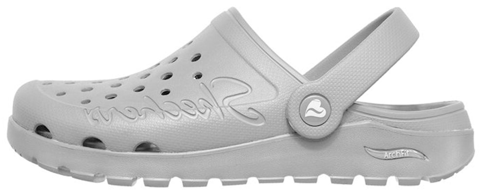 (Women) Skechers Arch Fit Footsteps-Pure Joy 'Fashion Casual Sandal Grey' 111371-CHAR Buy (Women) Skechers Arch Fit Footsteps-Pure Joy 'Fashion Casual Sandal Grey' 111371-CHAR