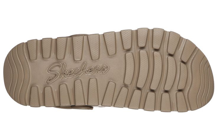 Shop Skechers Arch Fit Footsteps-Pure Joy 時尚運動涼鞋 女款 灰褐色