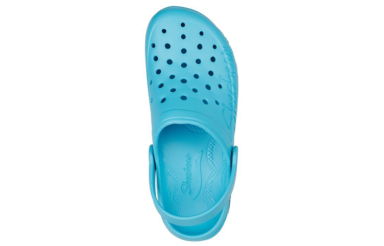 Shop (W) Skechers Arch Fit Footsteps - Pure Joy 'Sandal Kasual Fesyen Biru' 111371-BLU