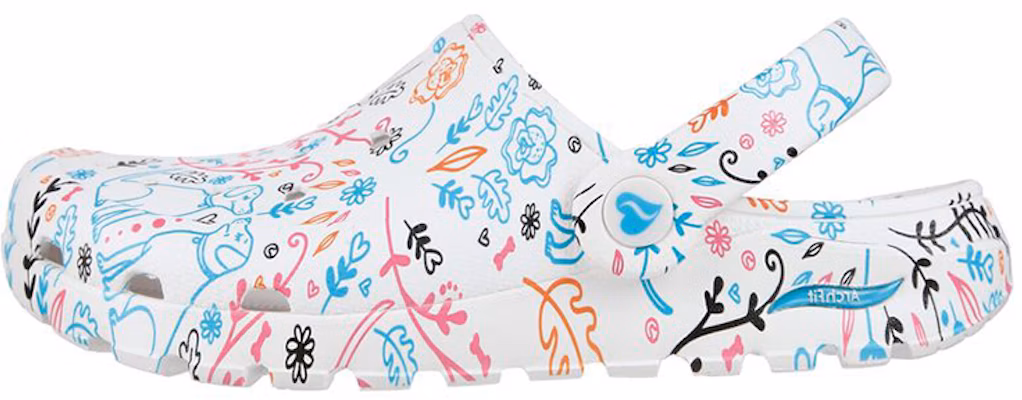 (Women) Skechers Arch Fit Footsteps - 'Flower Pups' Slip-On 111024-WMLT Buy (Women) Skechers Arch Fit Footsteps - 'Flower Pups' Slip-On 111024-WMLT