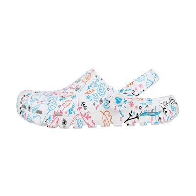 (W) Skechers Arch Fit Footsteps - 'Flower Pups' Slip-On