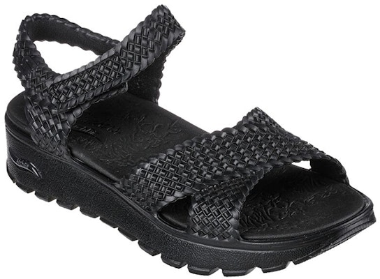 (W) Skechers Arch Fit Footsteps 'Sandal Kasual Hitam' 111379-BBK Lookbook (W) Skechers Arch Fit Footsteps 'Sandal Kasual Hitam' 111379-BBK