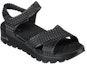 Lookbook (Women) Skechers Arch Fit Footsteps 'Black Casual Sandal' 111379-BBK