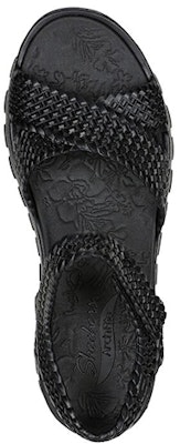 (W) Skechers Arch Fit Footsteps 'Sandal Kasual Hitam' 111379-BBK Shop (W) Skechers Arch Fit Footsteps 'Sandal Kasual Hitam' 111379-BBK