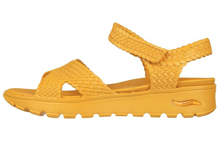 (Women) Skechers Arch Fit Footsteps 'Casual Yellow Sandal' 111379-YEL
