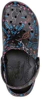 (W) Skechers Arch Fit Footsteps 'Flower Pups Hitam' 111024-BKMT Shop (W) Skechers Arch Fit Footsteps 'Flower Pups Hitam' 111024-BKMT