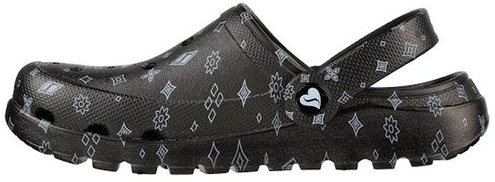(Women) Skechers Arch Fit Footsteps 'Main Girl Black' 111368-BKW (Women) Skechers Arch Fit Footsteps 'Main Girl Black' 111368-BKW