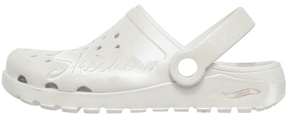 (Women) Skechers Arch Fit Footsteps 'Pixie Dust White' 111372-WHT Buy (Women) Skechers Arch Fit Footsteps 'Pixie Dust White' 111372-WHT