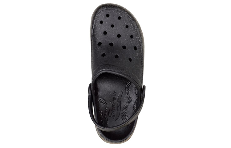Shop (W) Skechers Arch Fit Footsteps 'Sparks Fly Hitam' 111375-BKGD