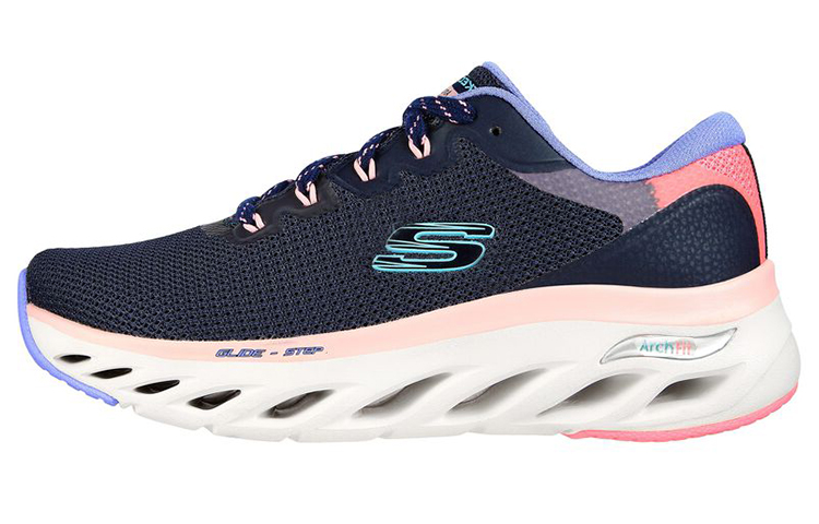(Women) Skechers Arch Fit Glide-Step - Highlighter 149871-NVMT