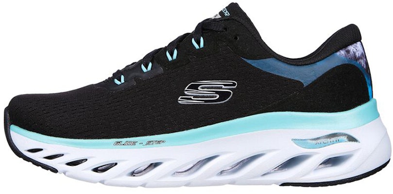 (W) Skechers Arch Fit Glide-Step ''Nero Blu'' 149874-BKAQ Buy (W) Skechers Arch Fit Glide-Step ''Nero Blu'' 149874-BKAQ