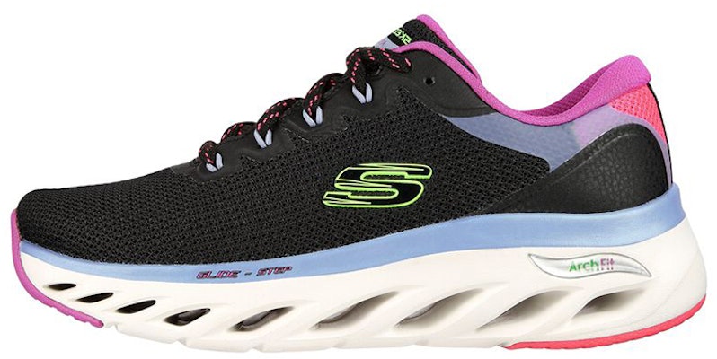 Skechers Arch Fit Glide-step - Highlighter 鏤空鞋底 減震運動休閒鞋 女款 黑粉 Buy Skechers Arch Fit Glide-step - Highlighter 鏤空鞋底 減震運動休閒鞋 女款 黑粉