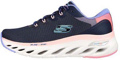 (Women) Skechers Arch Fit Glide-Step - Highlighter 149871-NVMT (Women) Skechers Arch Fit Glide-Step - Highlighter 149871-NVMT