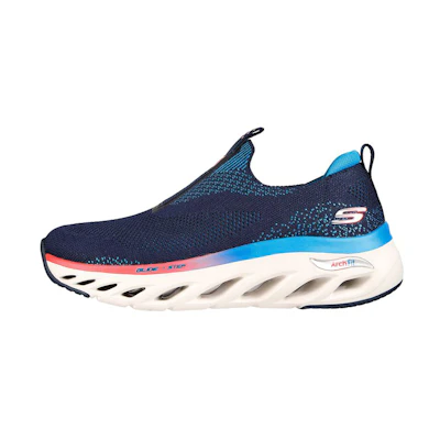 (W) Skechers Arch Fit Glide-Step 'Anti-Slip Abrasion Resistant Lazy Sports Casual Shoe'