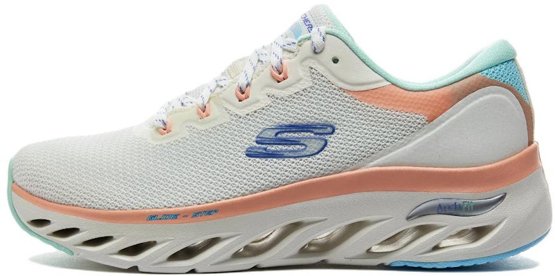 (W) Skechers Arch Fit Glide Step 'Beige Pink' Wanita Beige Pink 149871-OFPK Buy (W) Skechers Arch Fit Glide Step 'Beige Pink' Wanita Beige Pink 149871-OFPK