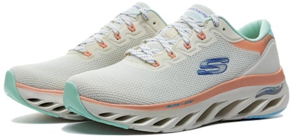 (W) Skechers Arch Fit Glide Step 'Beige Pink' Wanita Beige Pink 149871-OFPK Shop (W) Skechers Arch Fit Glide Step 'Beige Pink' Wanita Beige Pink 149871-OFPK