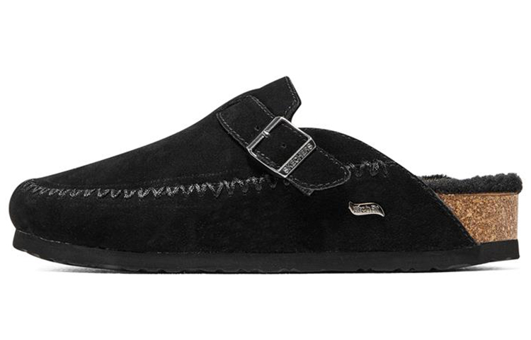 (Women) Skechers Arch Fit Granola Slipper 'Black Casual' 167608-BBK