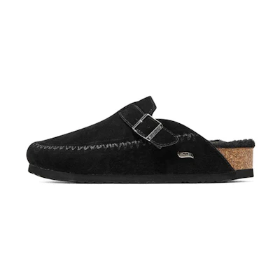 (W) Skechers Arch Fit Granola Slipper 'Black Casual'