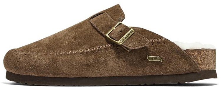 women-skechers-arch-fit-granola-slipper-brown-casual-167608-choc