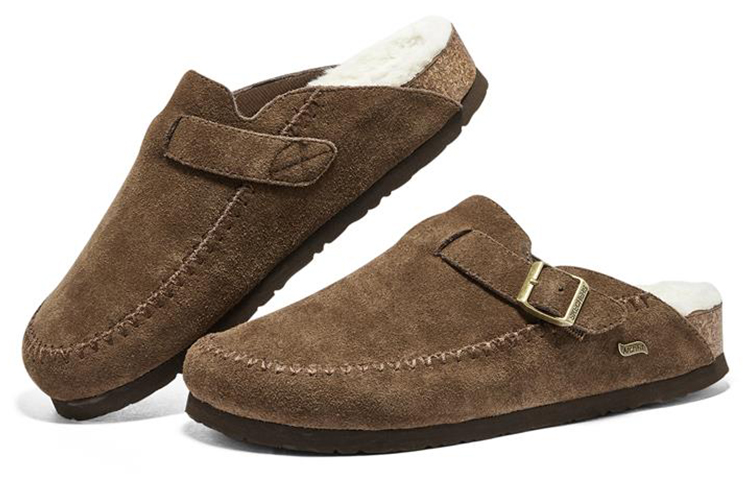 Lookbook (Women) Skechers Arch Fit Granola Slipper 'Brown Casual' 167608-CHOC