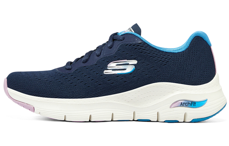 (W) Skechers Arch Fit Infinity Cool 'Blue Pink White'