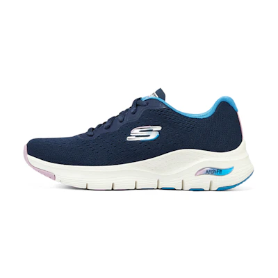 (W) Skechers Arch Fit Infinity Cool 'Blue Pink White'