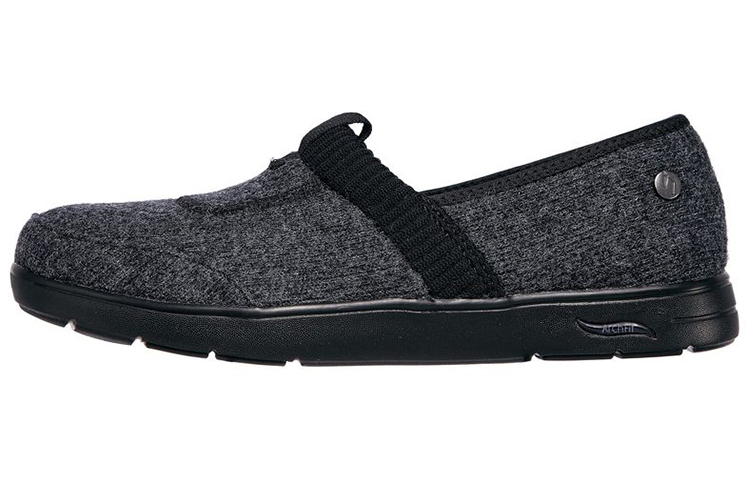 (W) Skechers Arch Fit Lounge-Be Calm Low-Top Casual Sneaker 'Simplified CMFT Black'