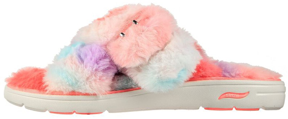 (Women) Skechers Arch Fit Lounge-Excite Slipper 'Pastel Pink' 175103-PKMT Buy (Women) Skechers Arch Fit Lounge-Excite Slipper 'Pastel Pink' 175103-PKMT