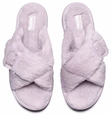 Skechers Arch Fit Lounge 拖鞋 女款 薰衣草色 Shop Skechers Arch Fit Lounge 拖鞋 女款 薰衣草色