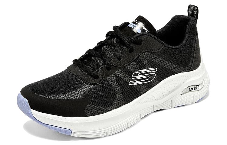 Lookbook (W) 스케쳐스 아치핏 로우 '블랙 화이트' 149567-BKBL