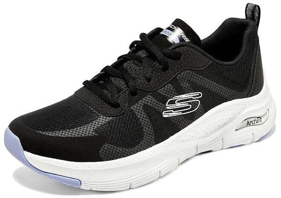 (Women) Skechers Arch Fit Low 'Black White' 149567-BKBL Lookbook (Women) Skechers Arch Fit Low 'Black White' 149567-BKBL