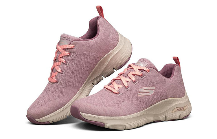 (W) Skechers Arch Fit Low-Top Pink 圖 3