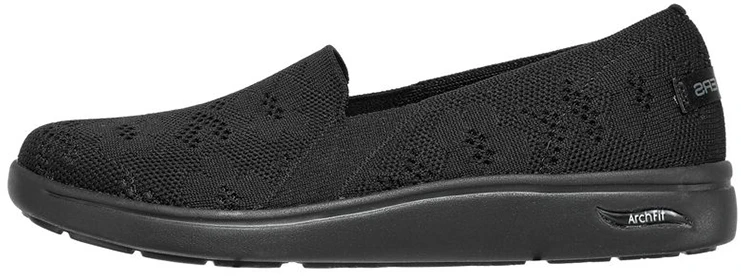 women-skechers-arch-fit-low-pure-black-136568-bbk