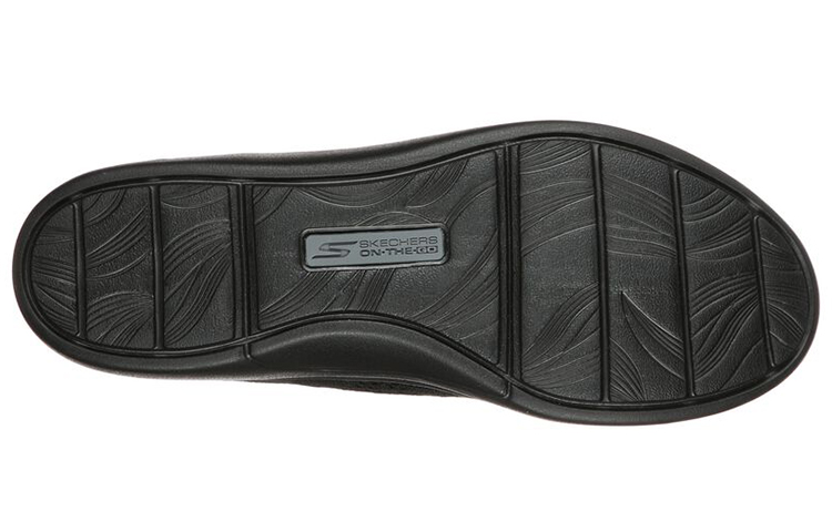 Purchase (W) Skechers Arch Fit Rendah 'Hitam Murni' 136568-BBK