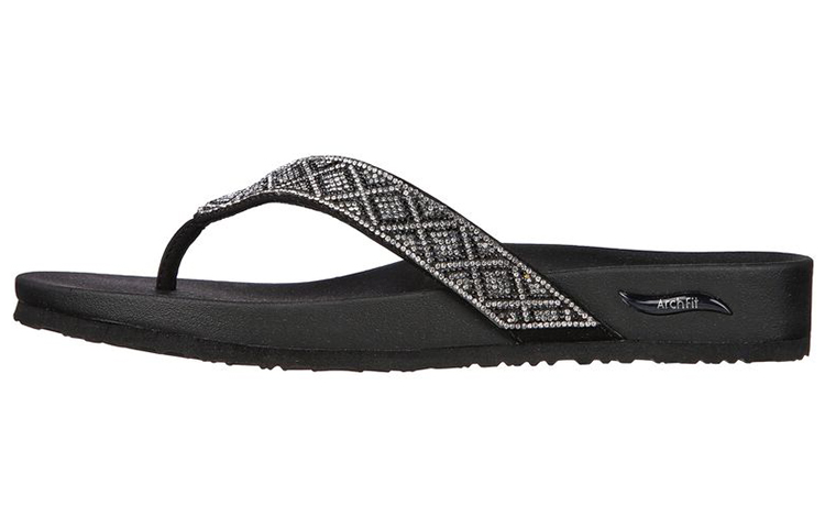 Buy (W) Skechers Arch Fit Meditación-Stella 'Negro' 119334-BLK