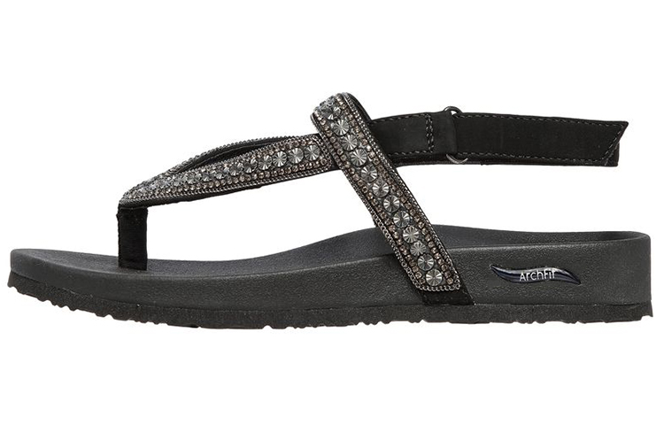 (Women) Skechers Arch Fit Meditation '休闲人字凉鞋' 119243-BLK