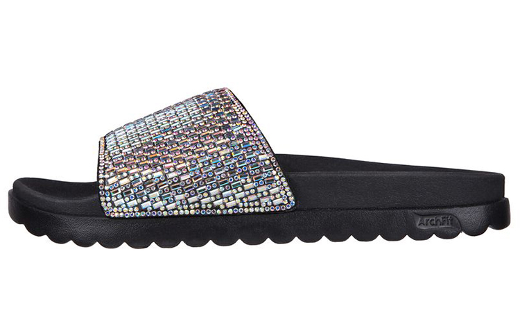 Buy (W) Skechers Arch Fit Paradise 'Hitam Putih' 119382-BLK