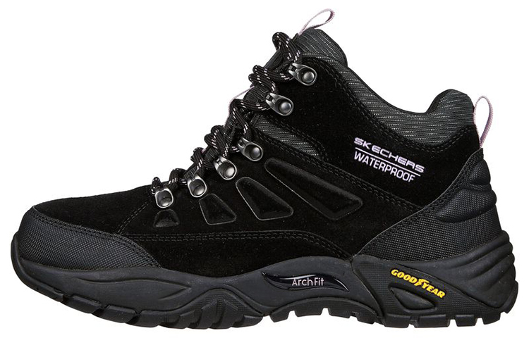 (Women) Skechers Arch Fit Recon 'Waterproof Black Outdoor' 158490-BBK