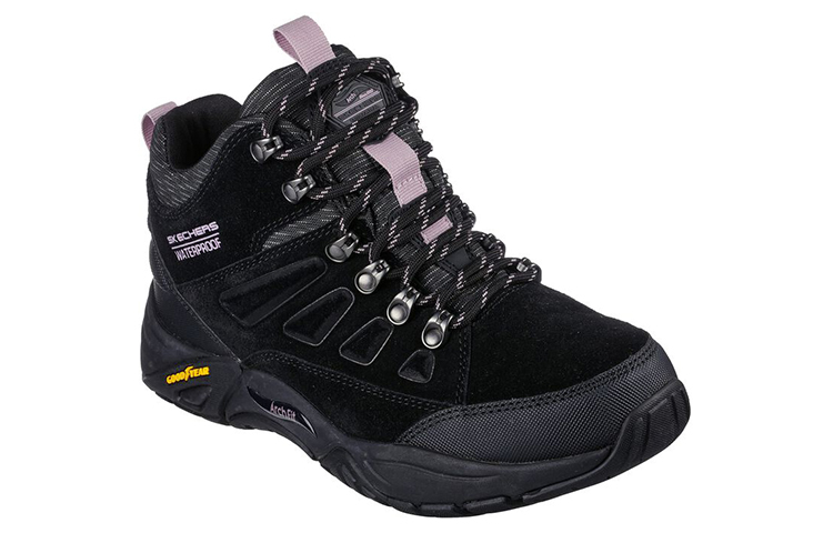 Lookbook (Women) Skechers Arch Fit Recon 'Waterproof Black Outdoor' 158490-BBK