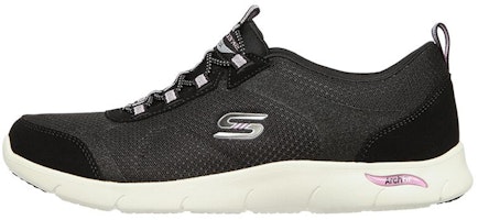 (Women) Skechers Arch Fit Refine - 'Her Best Black' 104165-BKLV (Women) Skechers Arch Fit Refine - 'Her Best Black' 104165-BKLV