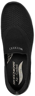 (W) Skechers Arch Fit Refine - Don''t Go ''Schwarz'' 104164-BBK Lookbook (W) Skechers Arch Fit Refine - Don''t Go ''Schwarz'' 104164-BBK
